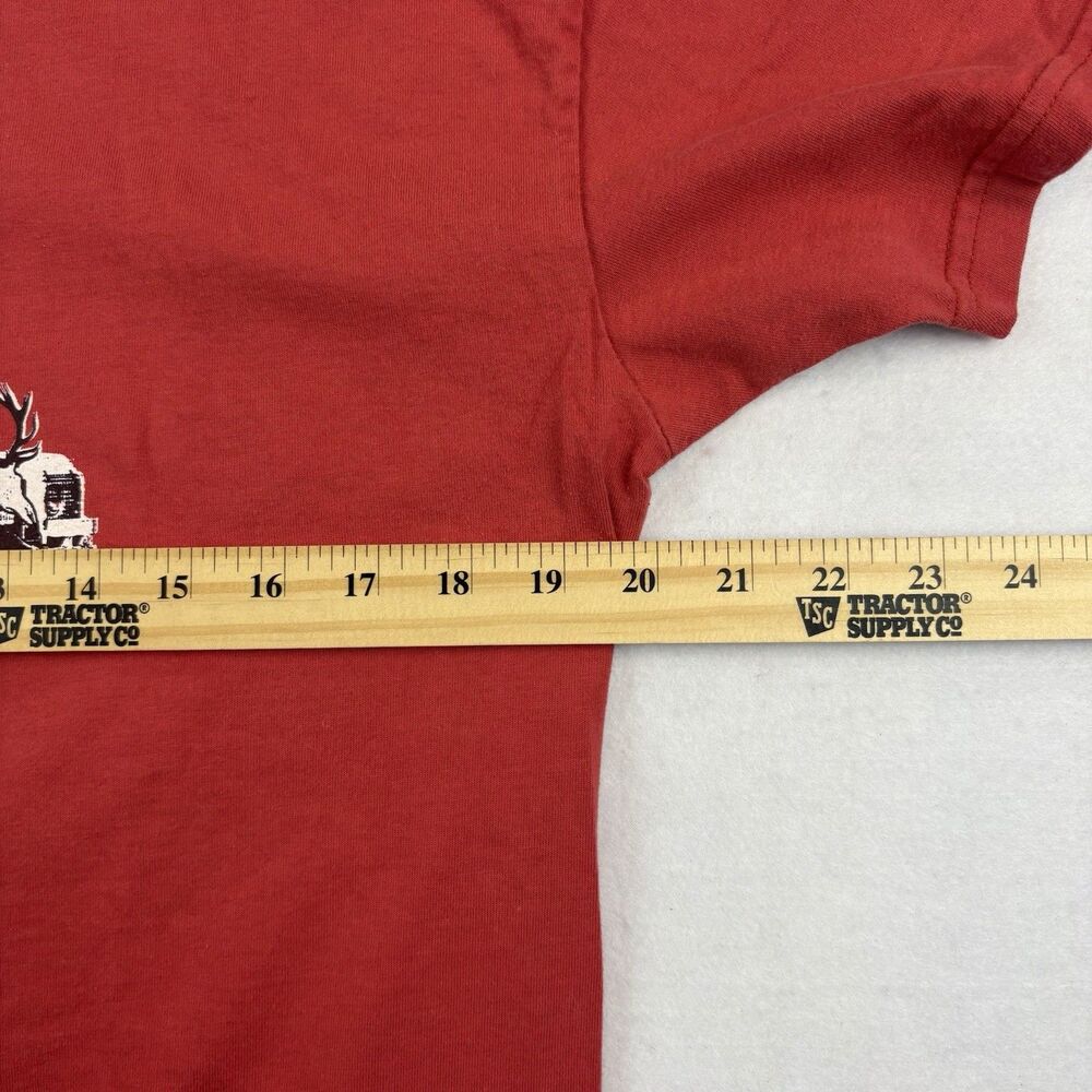 Yeti Offroad Camping Adventure Vehicle T Shirt Mens L Red NWOT Short Sleeve - Picture 5 of 7
